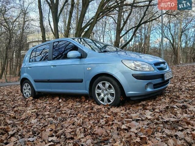 Синий Хендай Гетц, объемом двигателя 1.4 л и пробегом 236 тыс. км за 4600 $, фото 8 на Automoto.ua