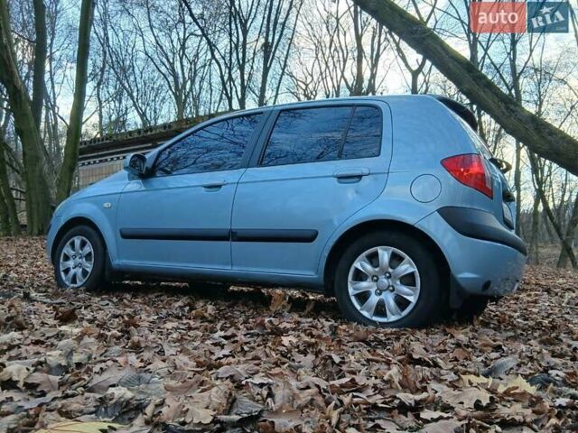 Синий Хендай Гетц, объемом двигателя 1.4 л и пробегом 236 тыс. км за 4600 $, фото 19 на Automoto.ua