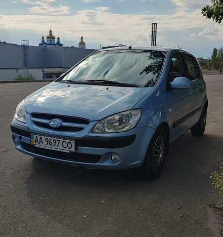 Синий Хендай Гетц, объемом двигателя 1.4 л и пробегом 177 тыс. км за 5600 $, фото 12 на Automoto.ua