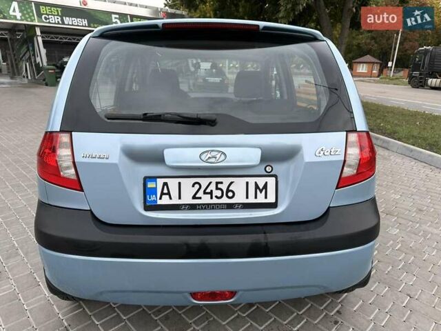 Синій Хендай Гетц, об'ємом двигуна 1.4 л та пробігом 167 тис. км за 5700 $, фото 4 на Automoto.ua