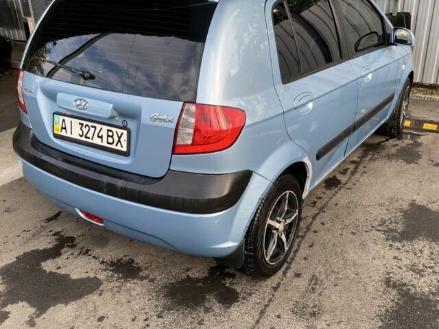 Синій Хендай Гетц, об'ємом двигуна 1.4 л та пробігом 270 тис. км за 3700 $, фото 1 на Automoto.ua
