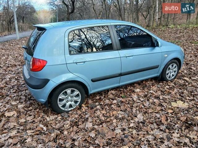 Синий Хендай Гетц, объемом двигателя 1.4 л и пробегом 236 тыс. км за 4600 $, фото 12 на Automoto.ua