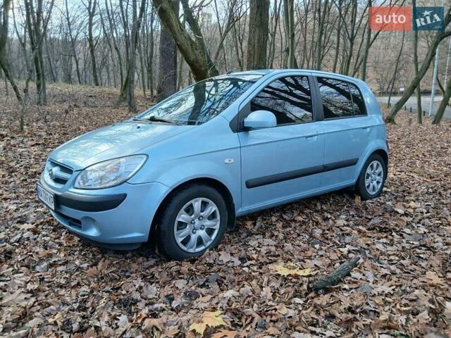 Синий Хендай Гетц, объемом двигателя 1.4 л и пробегом 236 тыс. км за 4600 $, фото 13 на Automoto.ua