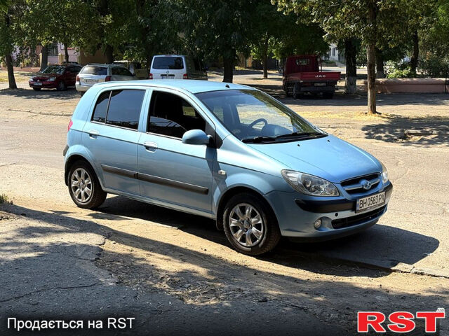 Синій Хендай Гетц, об'ємом двигуна 1.4 л та пробігом 159 тис. км за 5950 $, фото 1 на Automoto.ua