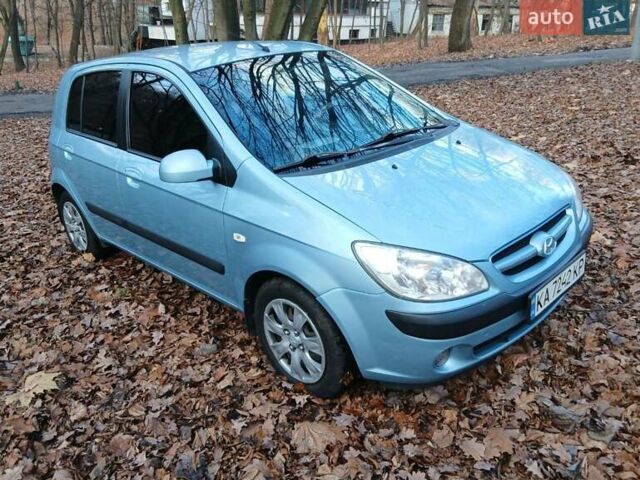 Синий Хендай Гетц, объемом двигателя 1.4 л и пробегом 236 тыс. км за 4600 $, фото 9 на Automoto.ua