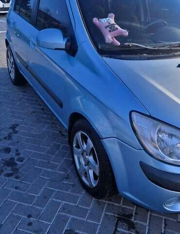 Синій Хендай Гетц, об'ємом двигуна 1.4 л та пробігом 191 тис. км за 6000 $, фото 1 на Automoto.ua