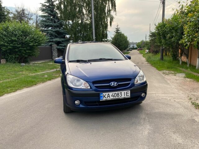 Синий Хендай Гетц, объемом двигателя 1.6 л и пробегом 3 тыс. км за 5850 $, фото 1 на Automoto.ua
