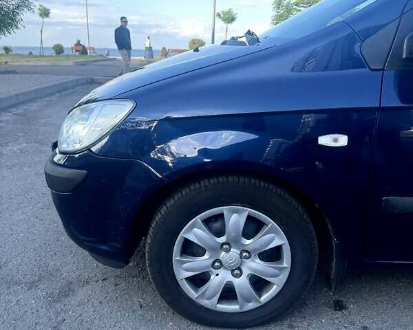 Синий Хендай Гетц, объемом двигателя 1.4 л и пробегом 156 тыс. км за 4500 $, фото 4 на Automoto.ua