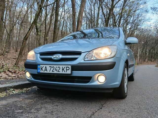 Синий Хендай Гетц, объемом двигателя 1.4 л и пробегом 236 тыс. км за 4600 $, фото 5 на Automoto.ua