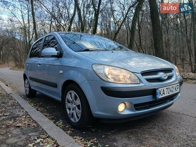Синий Хендай Гетц, объемом двигателя 1.4 л и пробегом 236 тыс. км за 4600 $, фото 4 на Automoto.ua