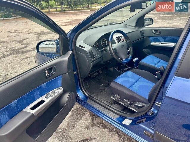 Синий Хендай Гетц, объемом двигателя 1.4 л и пробегом 107 тыс. км за 5200 $, фото 1 на Automoto.ua