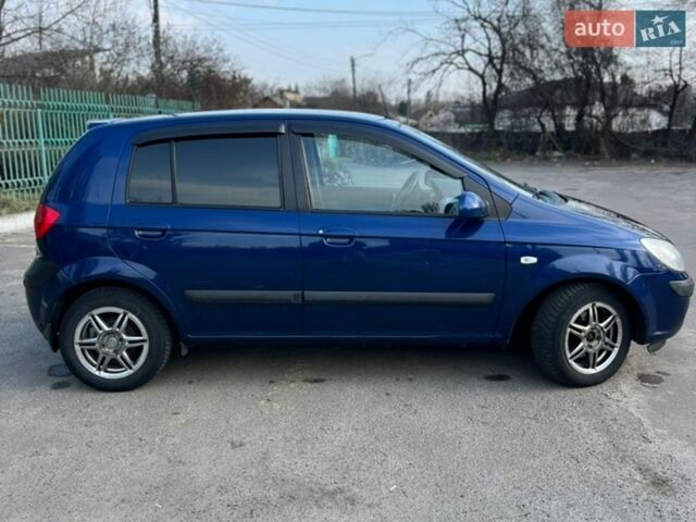Синий Хендай Гетц, объемом двигателя 1.6 л и пробегом 177 тыс. км за 4999 $, фото 4 на Automoto.ua