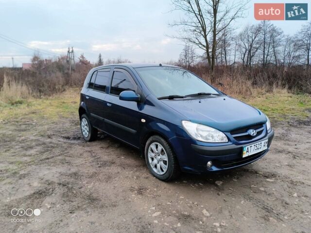 Синій Хендай Гетц, об'ємом двигуна 1.6 л та пробігом 228 тис. км за 3500 $, фото 2 на Automoto.ua