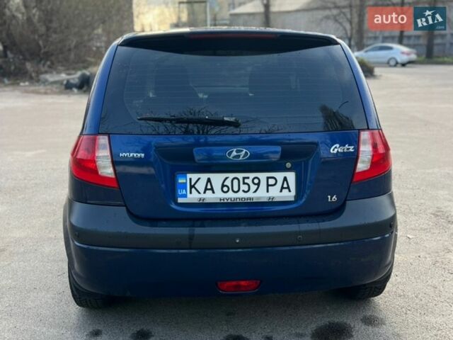 Синий Хендай Гетц, объемом двигателя 1.6 л и пробегом 177 тыс. км за 4999 $, фото 6 на Automoto.ua