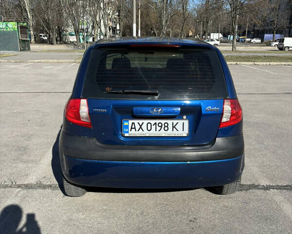 Синий Хендай Гетц, объемом двигателя 1.4 л и пробегом 170 тыс. км за 5300 $, фото 5 на Automoto.ua