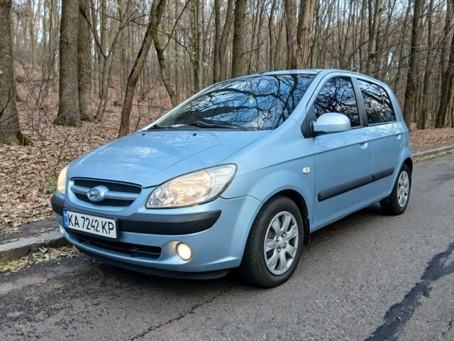 Синий Хендай Гетц, объемом двигателя 1.4 л и пробегом 236 тыс. км за 4600 $, фото 4 на Automoto.ua