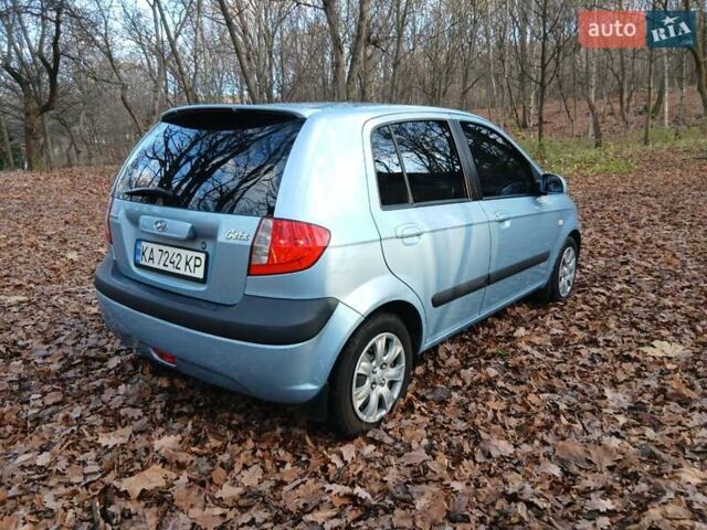 Синий Хендай Гетц, объемом двигателя 1.4 л и пробегом 236 тыс. км за 4600 $, фото 20 на Automoto.ua