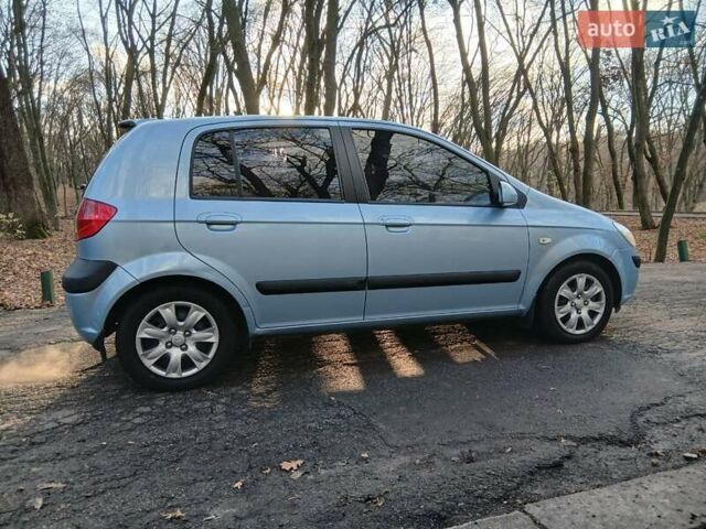 Синий Хендай Гетц, объемом двигателя 1.4 л и пробегом 236 тыс. км за 4600 $, фото 14 на Automoto.ua