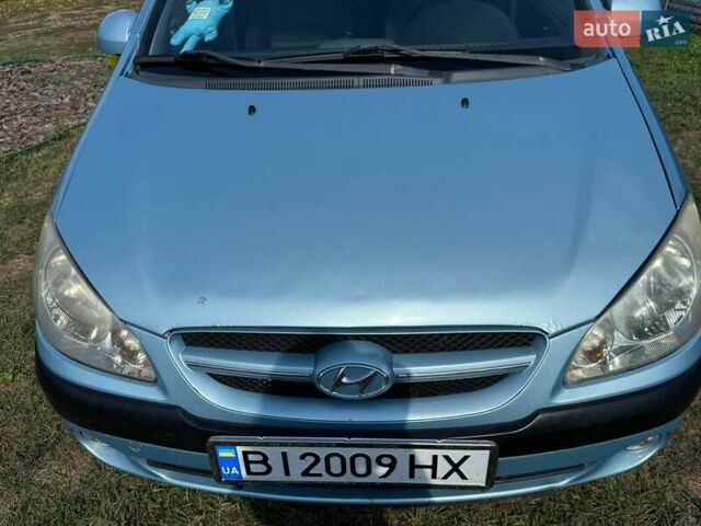Синій Хендай Гетц, об'ємом двигуна 1.4 л та пробігом 203 тис. км за 4300 $, фото 12 на Automoto.ua