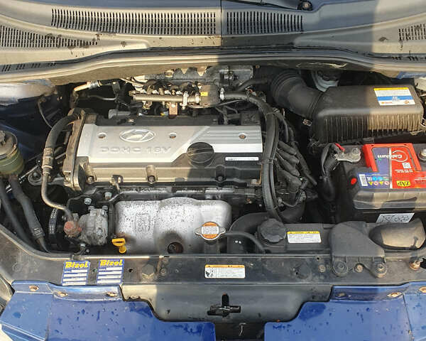 Синий Хендай Гетц, объемом двигателя 1.4 л и пробегом 169 тыс. км за 4500 $, фото 4 на Automoto.ua