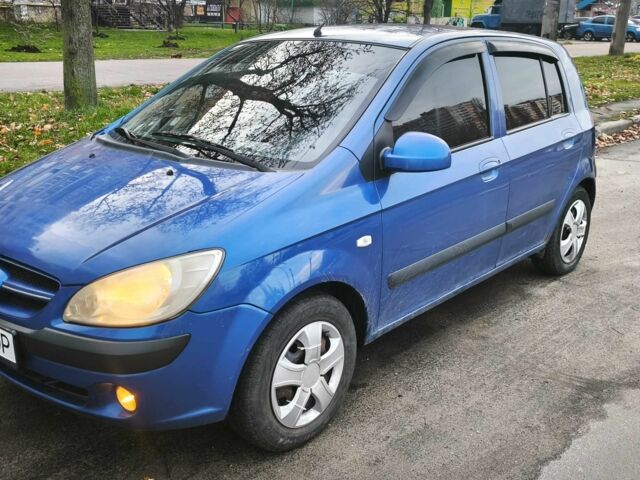 Синий Хендай Гетц, объемом двигателя 1.4 л и пробегом 215 тыс. км за 3499 $, фото 9 на Automoto.ua