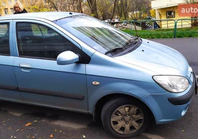 Синий Хендай Гетц, объемом двигателя 1.6 л и пробегом 215 тыс. км за 2599 $, фото 1 на Automoto.ua