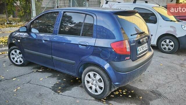 Синий Хендай Гетц, объемом двигателя 1.4 л и пробегом 211 тыс. км за 3750 $, фото 9 на Automoto.ua