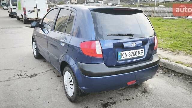 Синий Хендай Гетц, объемом двигателя 1.6 л и пробегом 210 тыс. км за 4299 $, фото 12 на Automoto.ua