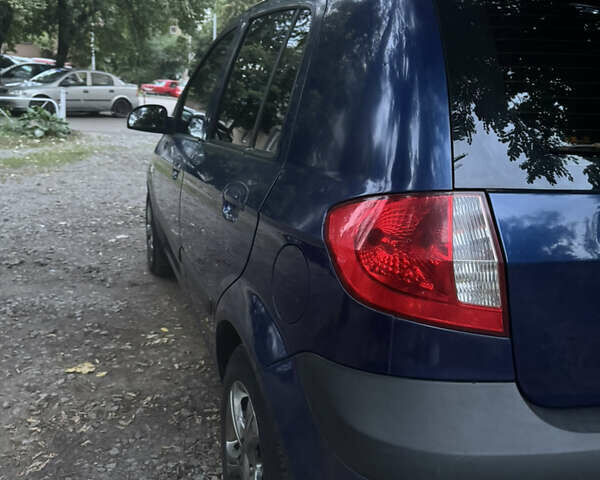 Синий Хендай Гетц, объемом двигателя 1.6 л и пробегом 270 тыс. км за 3400 $, фото 1 на Automoto.ua