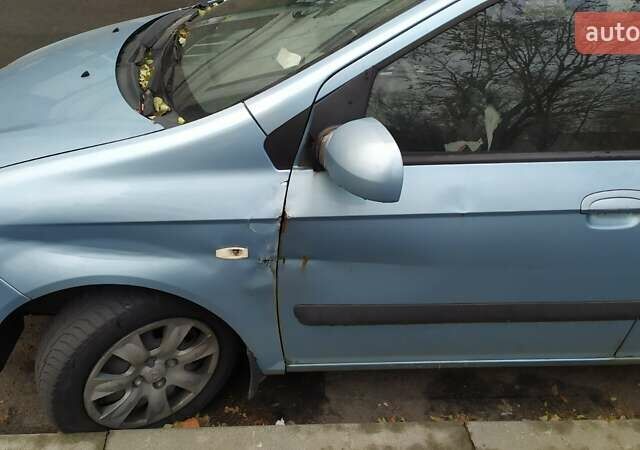 Синий Хендай Гетц, объемом двигателя 1.6 л и пробегом 215 тыс. км за 2599 $, фото 2 на Automoto.ua