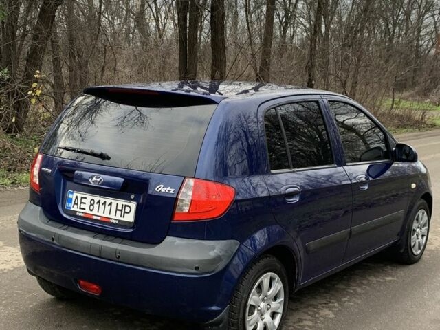 Синий Хендай Гетц, объемом двигателя 1.4 л и пробегом 188 тыс. км за 5350 $, фото 3 на Automoto.ua