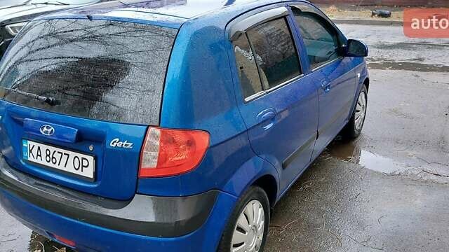 Синий Хендай Гетц, объемом двигателя 1.4 л и пробегом 214 тыс. км за 3561 $, фото 3 на Automoto.ua