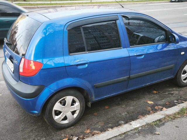 Синий Хендай Гетц, объемом двигателя 1.4 л и пробегом 215 тыс. км за 3499 $, фото 5 на Automoto.ua
