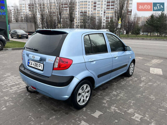 Синий Хендай Гетц, объемом двигателя 1.4 л и пробегом 161 тыс. км за 3600 $, фото 2 на Automoto.ua