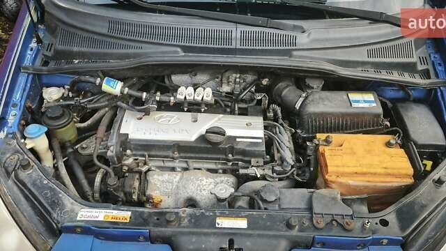 Синий Хендай Гетц, объемом двигателя 1.4 л и пробегом 215 тыс. км за 3499 $, фото 11 на Automoto.ua