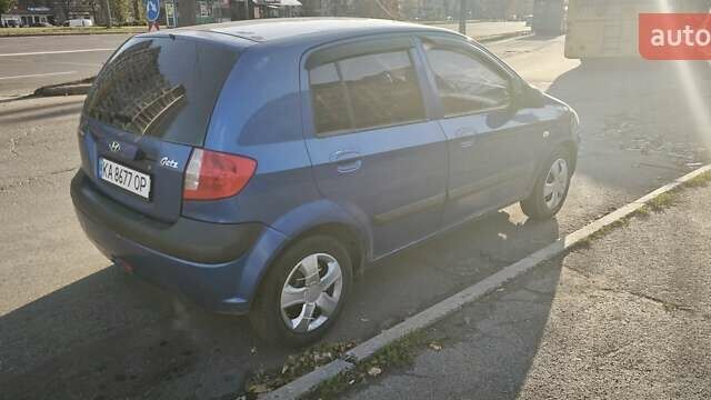 Синий Хендай Гетц, объемом двигателя 1.4 л и пробегом 215 тыс. км за 3299 $, фото 4 на Automoto.ua
