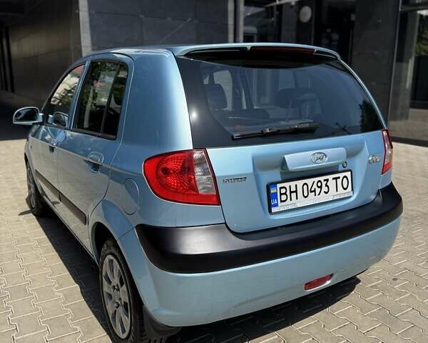 Синий Хендай Гетц, объемом двигателя 1.4 л и пробегом 123 тыс. км за 5800 $, фото 2 на Automoto.ua