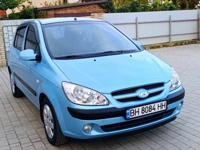 Синий Хендай Гетц, объемом двигателя 1.4 л и пробегом 189 тыс. км за 5000 $, фото 3 на Automoto.ua