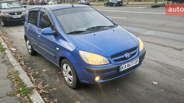Синий Хендай Гетц, объемом двигателя 1.4 л и пробегом 215 тыс. км за 3499 $, фото 8 на Automoto.ua