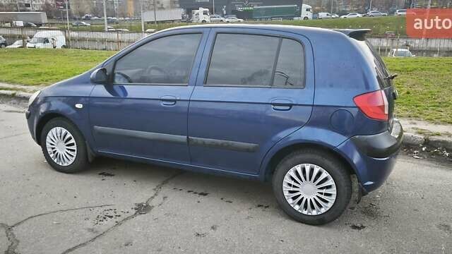 Синий Хендай Гетц, объемом двигателя 1.6 л и пробегом 210 тыс. км за 4299 $, фото 5 на Automoto.ua