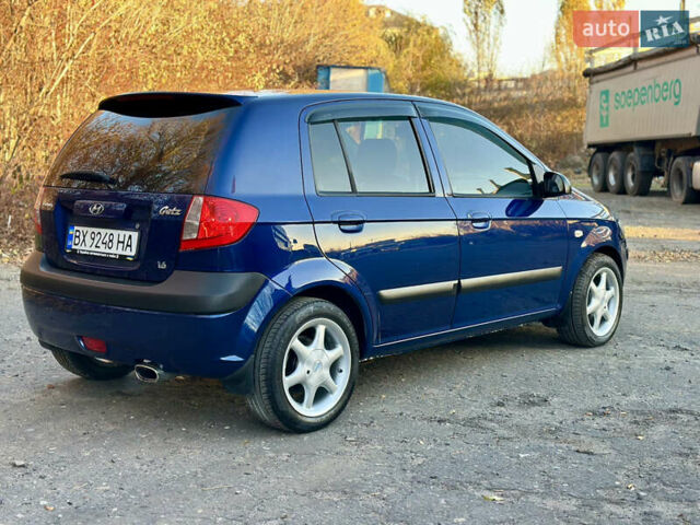 Синій Хендай Гетц, об'ємом двигуна 1.6 л та пробігом 190 тис. км за 4799 $, фото 12 на Automoto.ua