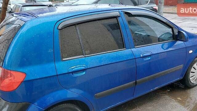 Синий Хендай Гетц, объемом двигателя 1.4 л и пробегом 214 тыс. км за 3561 $, фото 5 на Automoto.ua