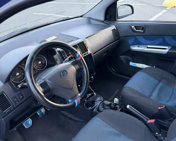 Синій Хендай Гетц, об'ємом двигуна 1.6 л та пробігом 270 тис. км за 3700 $, фото 12 на Automoto.ua