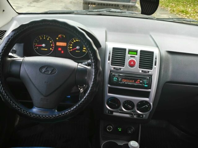 Синий Хендай Гетц, объемом двигателя 1.4 л и пробегом 215 тыс. км за 3499 $, фото 10 на Automoto.ua