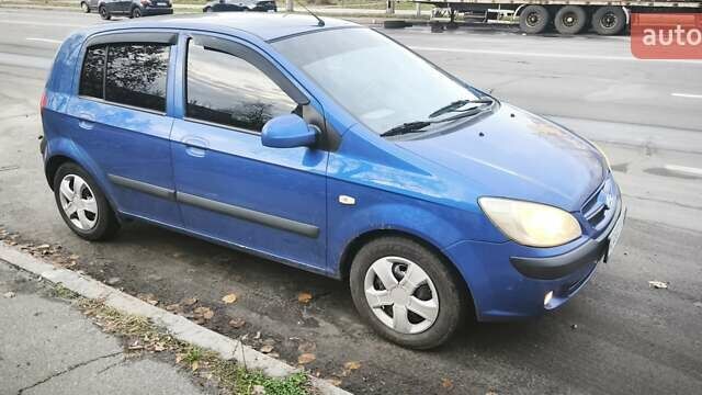 Синій Хендай Гетц, об'ємом двигуна 1.4 л та пробігом 215 тис. км за 3350 $, фото 5 на Automoto.ua