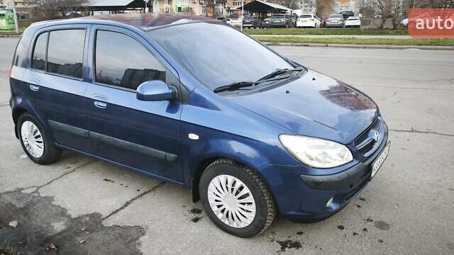 Синий Хендай Гетц, объемом двигателя 1.6 л и пробегом 210 тыс. км за 4299 $, фото 11 на Automoto.ua