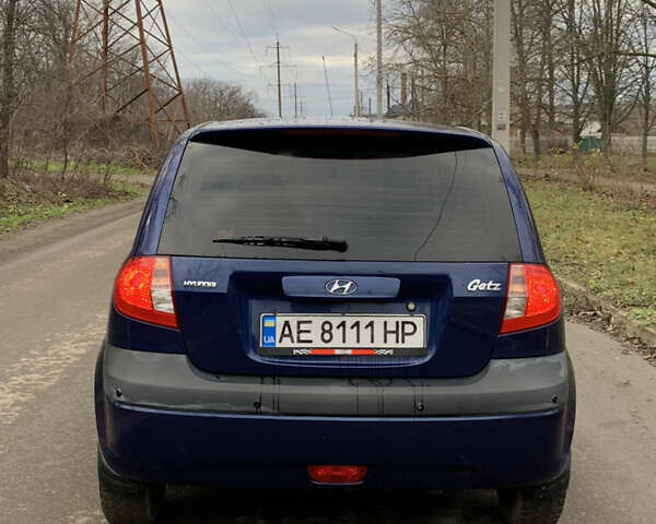 Синий Хендай Гетц, объемом двигателя 1.4 л и пробегом 188 тыс. км за 5350 $, фото 4 на Automoto.ua