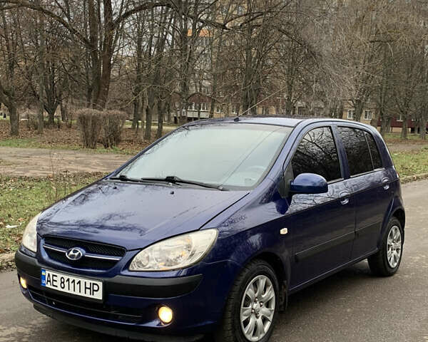 Синий Хендай Гетц, объемом двигателя 1.4 л и пробегом 188 тыс. км за 5350 $, фото 2 на Automoto.ua