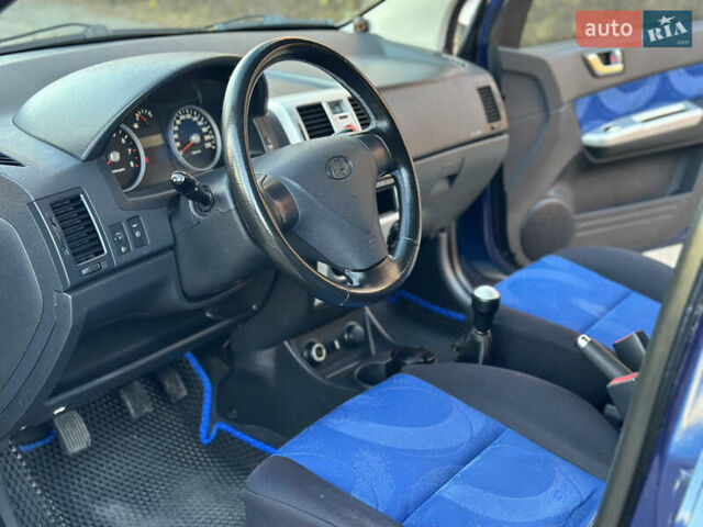 Синій Хендай Гетц, об'ємом двигуна 1.6 л та пробігом 190 тис. км за 4799 $, фото 42 на Automoto.ua