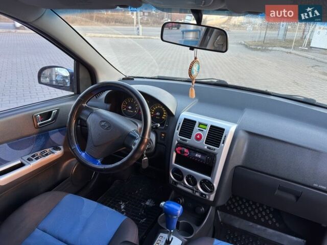 Синий Хендай Гетц, объемом двигателя 1.4 л и пробегом 159 тыс. км за 5400 $, фото 2 на Automoto.ua